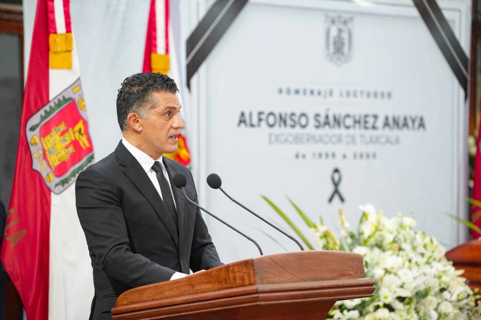 Alfonso Sánchez García pondera legado de servicio de su padre, el ex gobernador Sánchez Anaya, en homenaje póstumo
